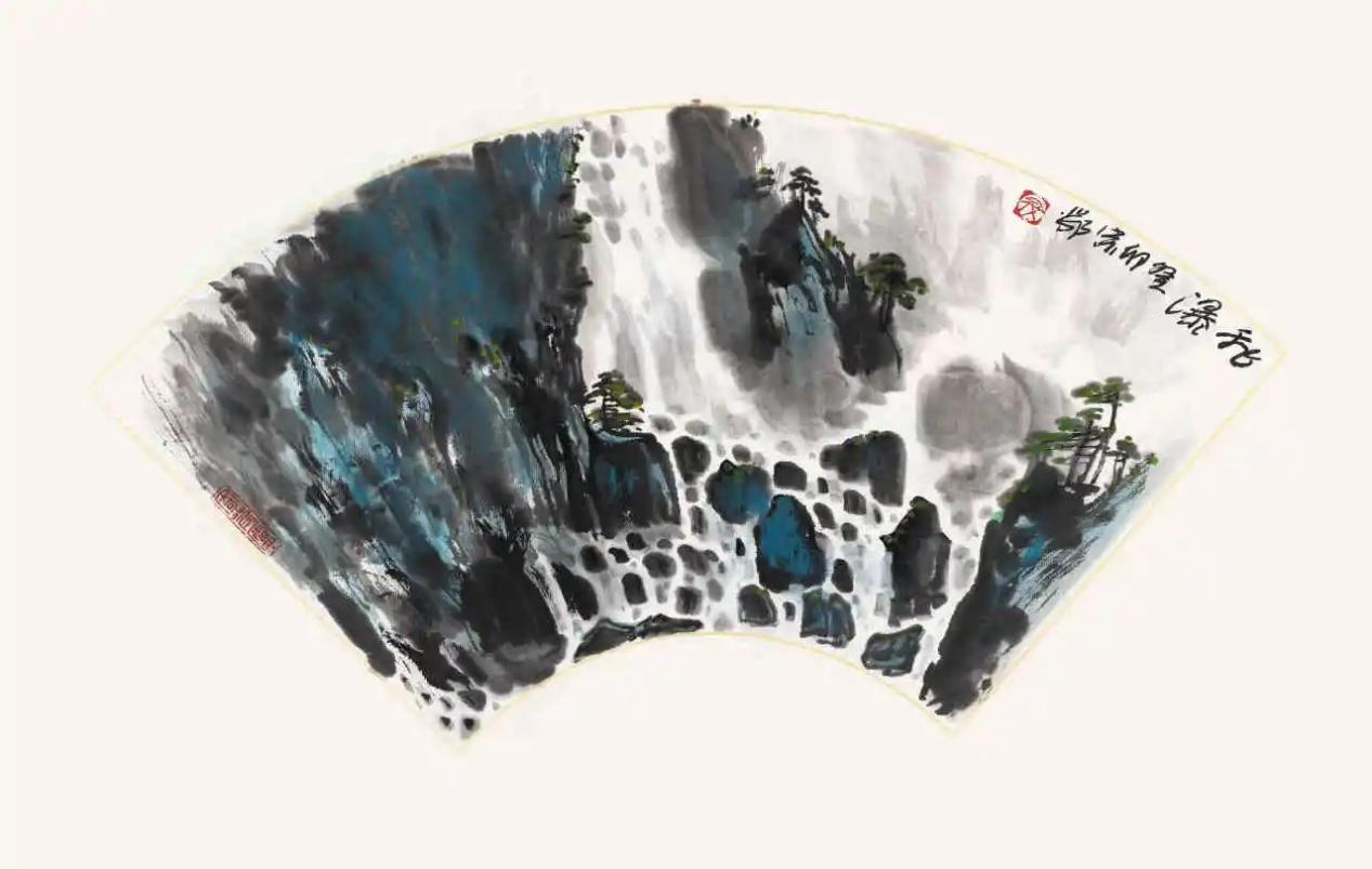 寇宗鄂&nbsp; 飛瀑圖