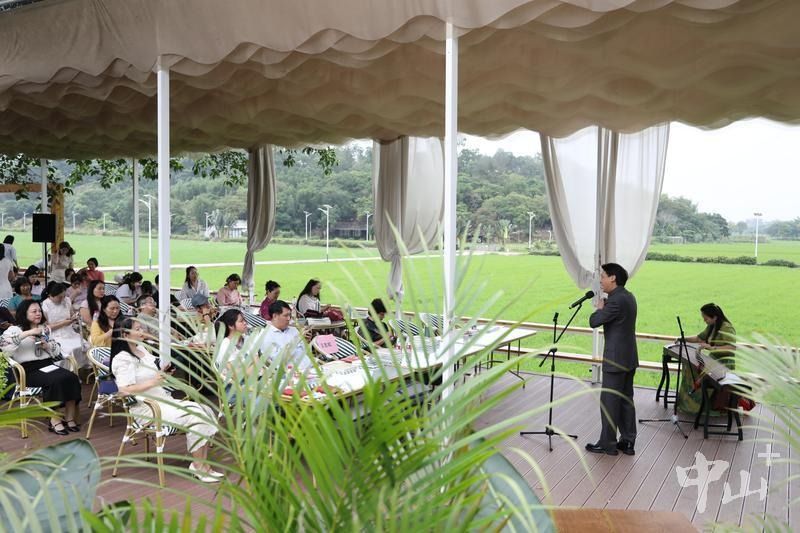 4月23日，田園詩會暨榕樹下閱讀雅集在南朗街道沖口作家村舉行。記者 王云 攝