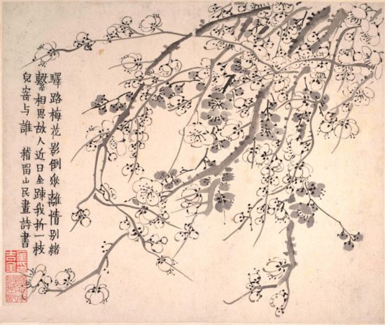 清 &nbsp;金農《梅花冊頁》選二