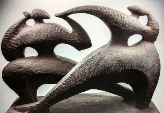 吳慧明《力》130x75x55cm雕塑 1992年 中華藝術宮（上海美術館）藏
